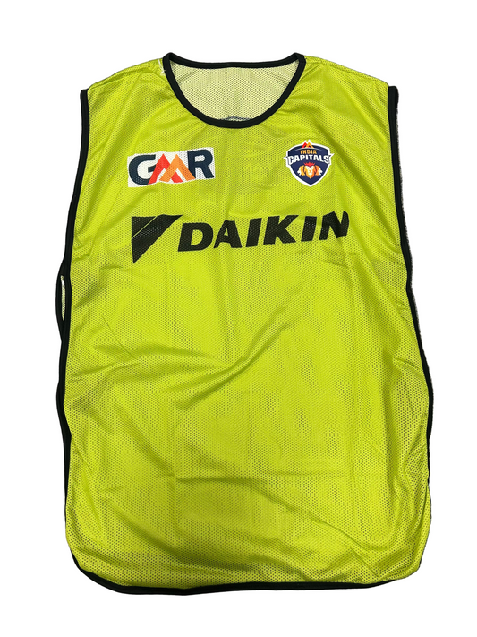 India Capitals Legends League Match Worn Sub Fielder Bib