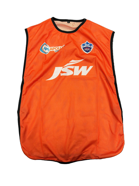 Delhi Capitals IPL Match Worn Sub Fielder Bib