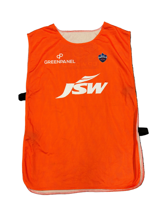 Delhi Capitals IPL Match Worn Sub Fielder Bib