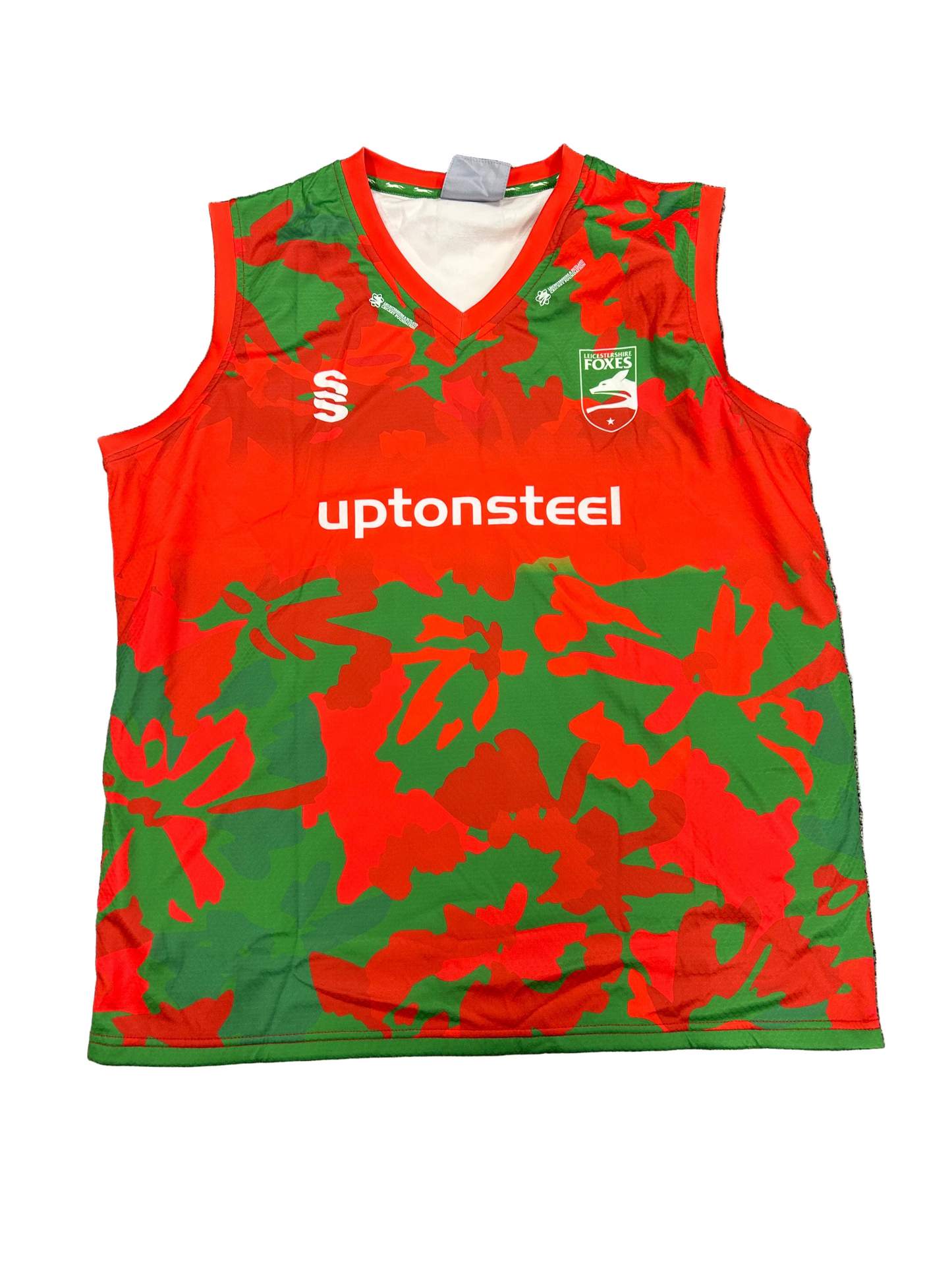 Shan Masood Leicestershire 2025 MB50 Match Worn Playing Pullover