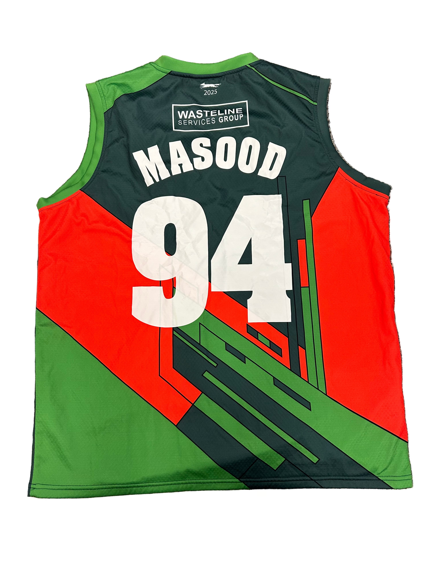 Shan Masood Leicestershire 2025 T20 Match Worn Playing Pullover