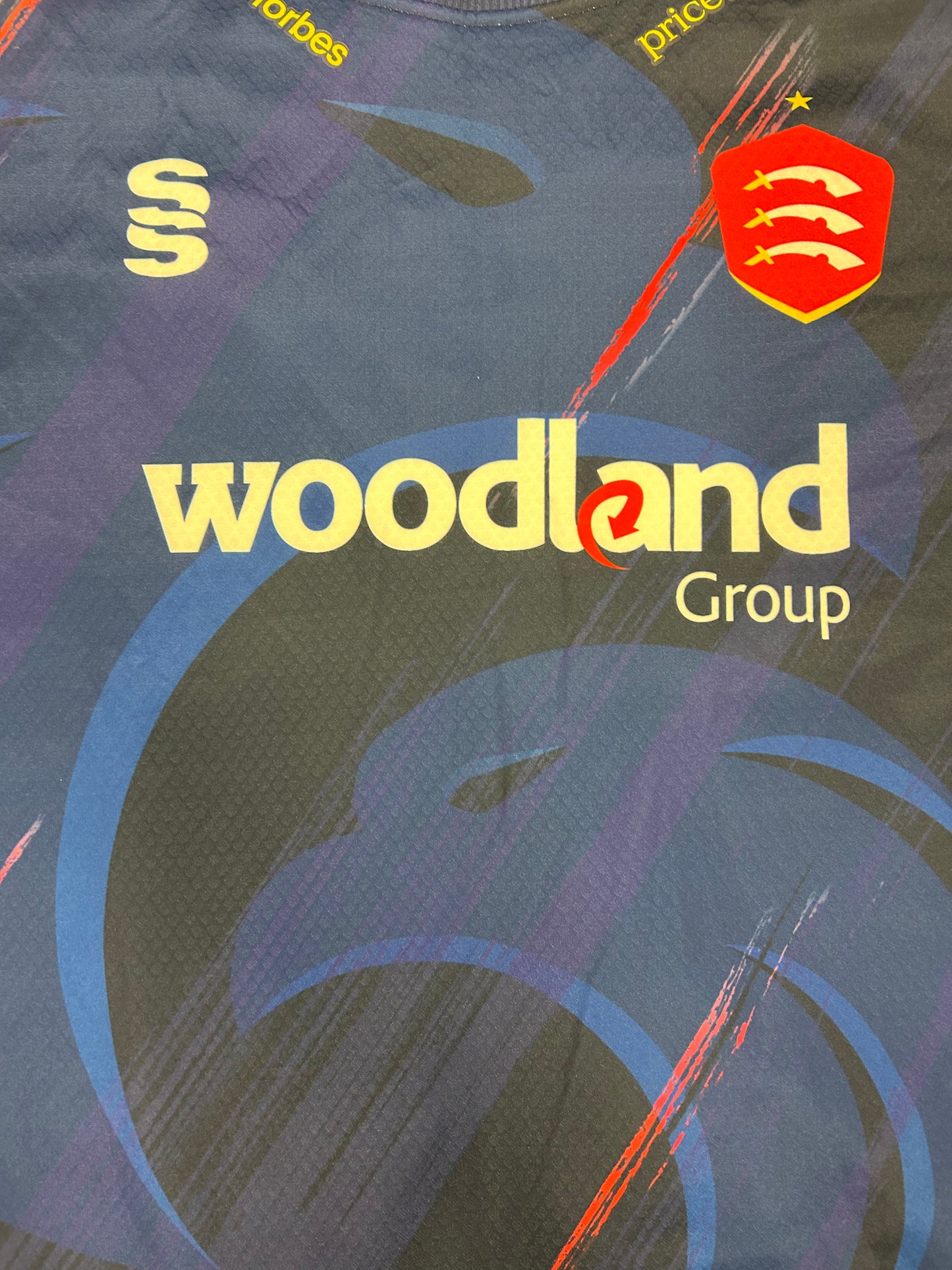 Daniel Sams Essex 2024 T20 Match Worn LS Playing Jumper