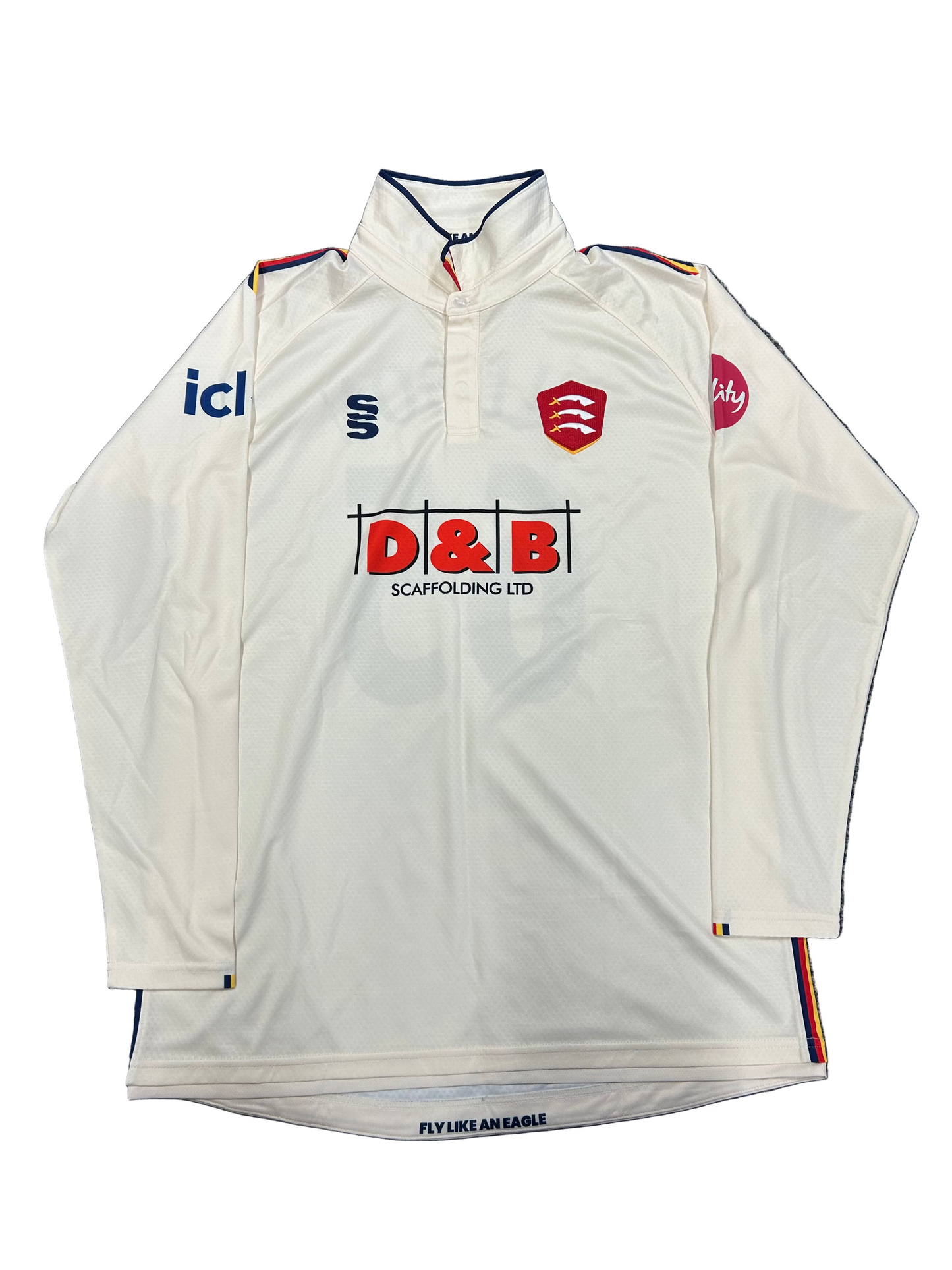 Ben Allison Essex 2024 County Championship Match Worn LS Playing Shirt