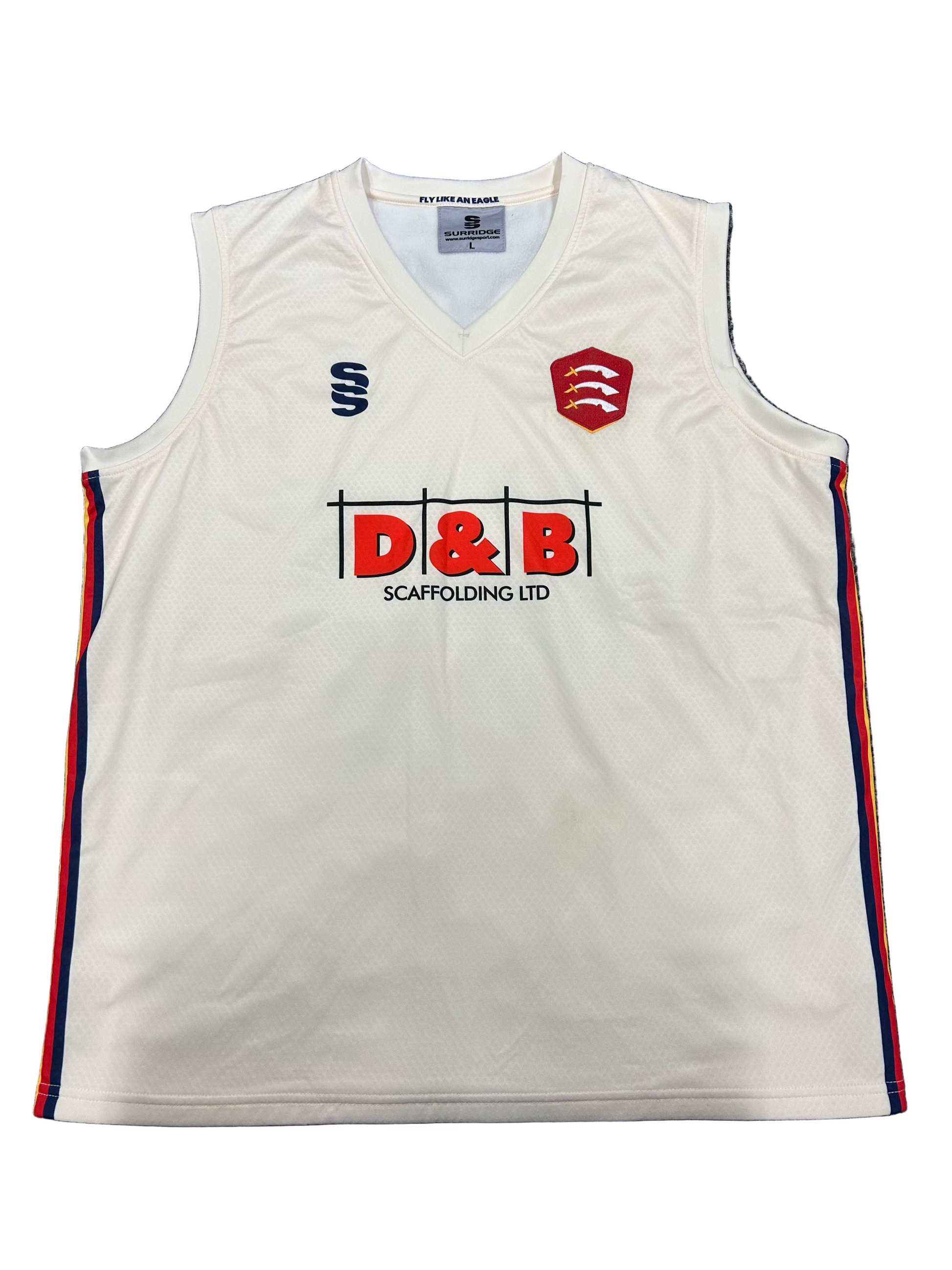 Josh Rymel Josh Rymell Essex 2023 County Championship Match Worn Playing Pullover ...