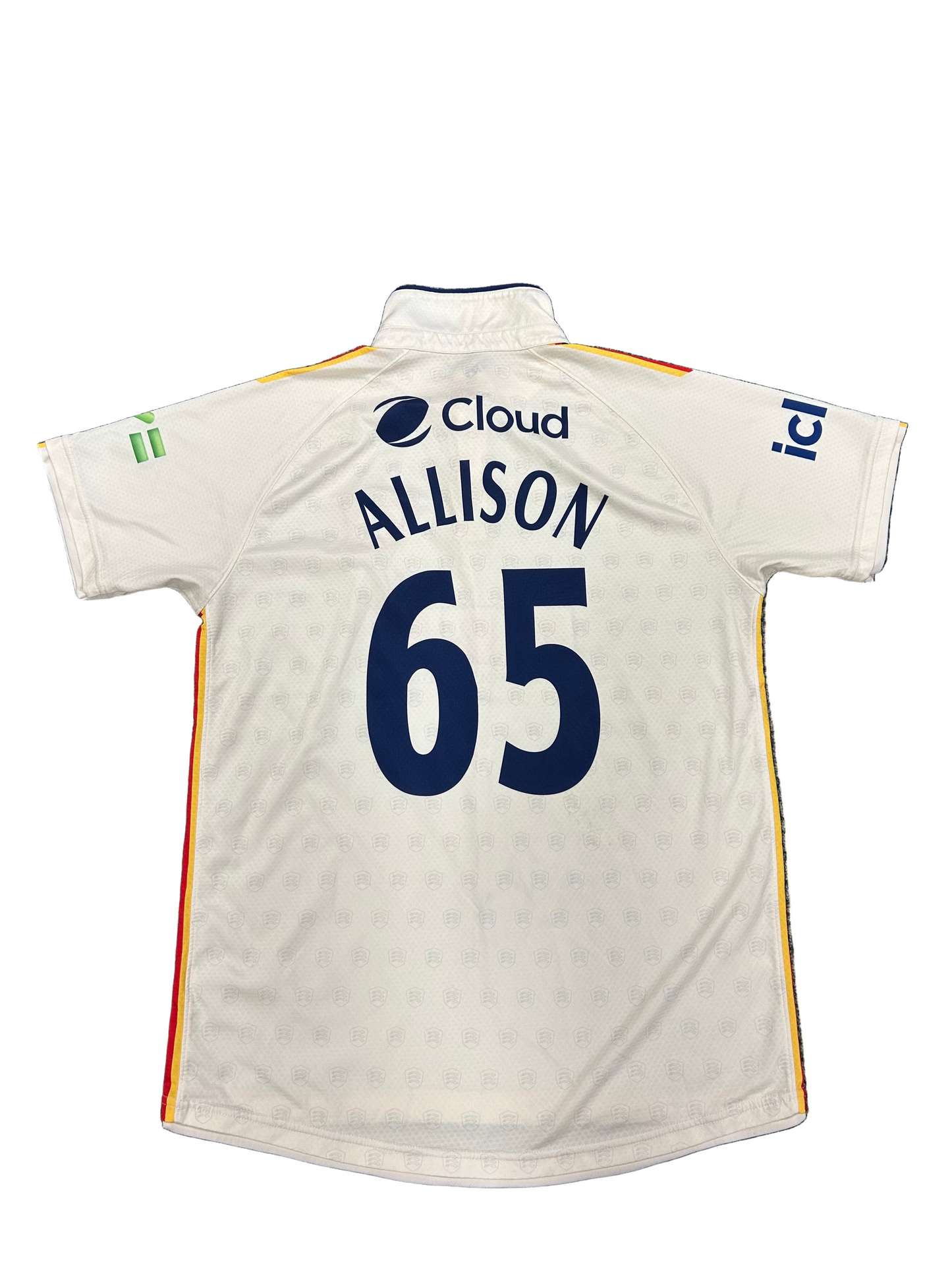 Ben Allison Essex 2023 County Championship Match Worn SS Playing Shirt