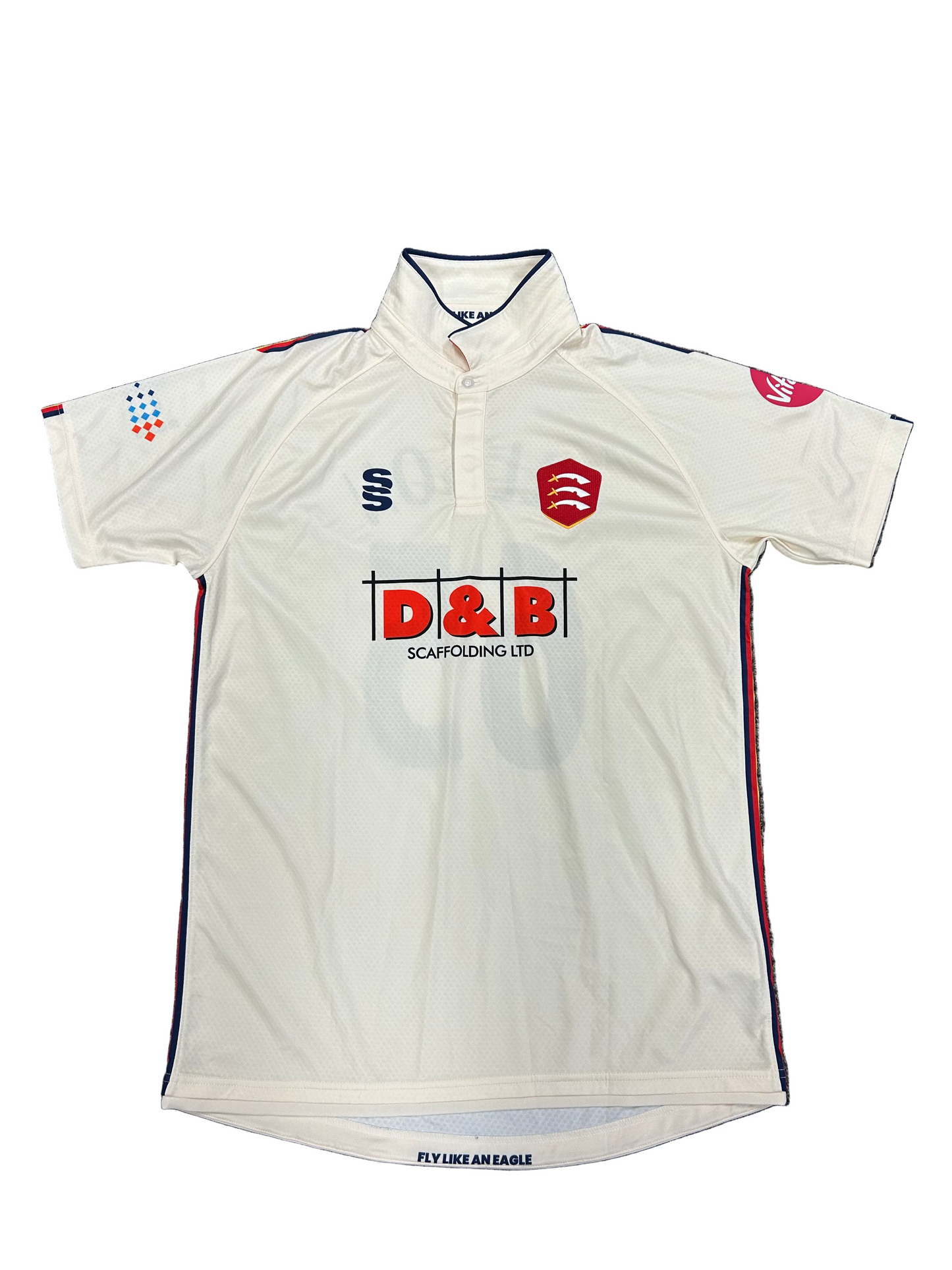 Ben Allison Essex 2024 County Championship Match Worn SS Playing Shirt