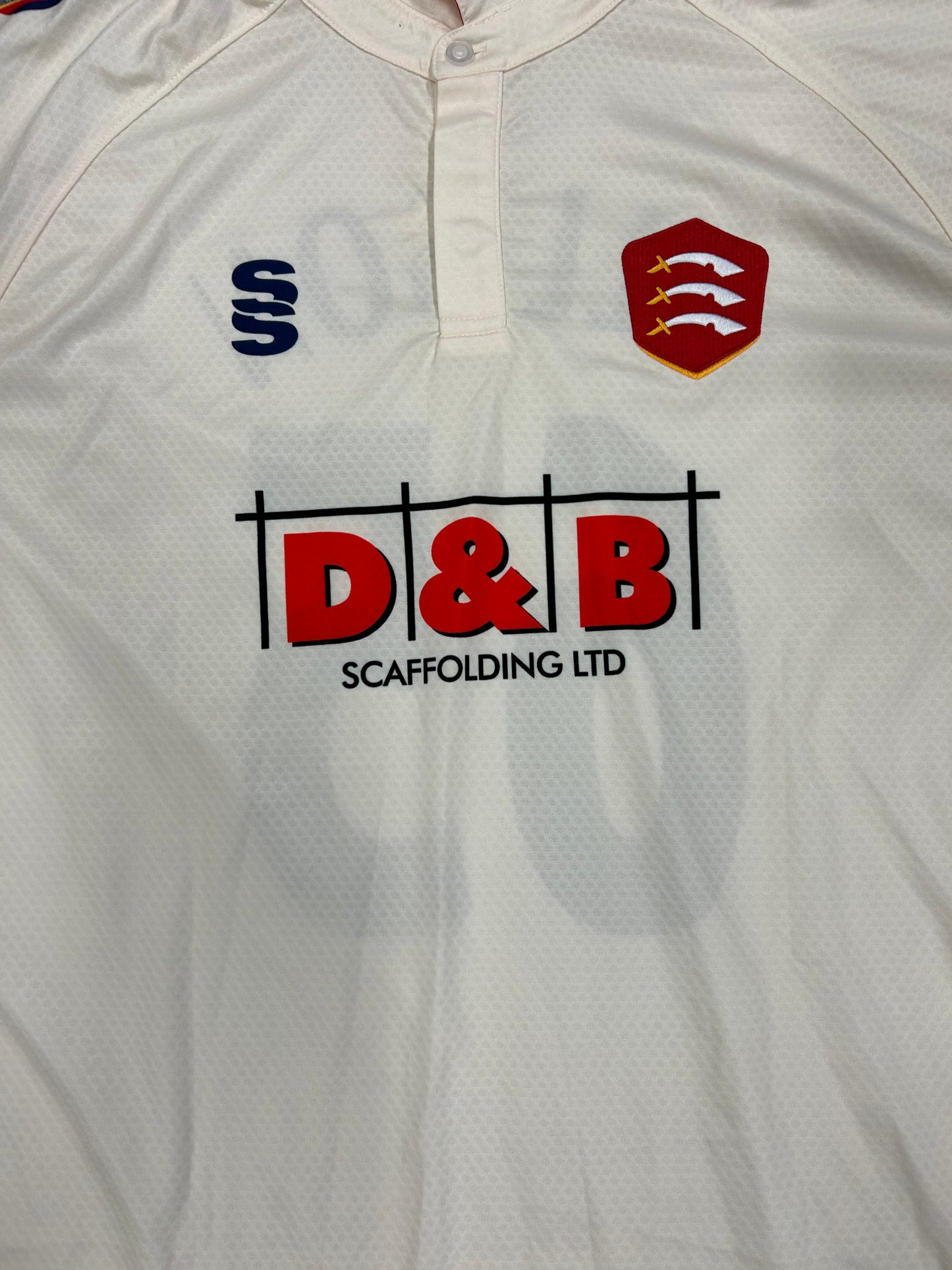 Ben Allison Essex 2024 County Championship Match Worn SS Playing Shirt