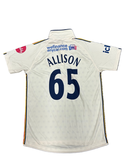 Ben Allison Essex 2024 County Championship Match Worn SS Playing Shirt