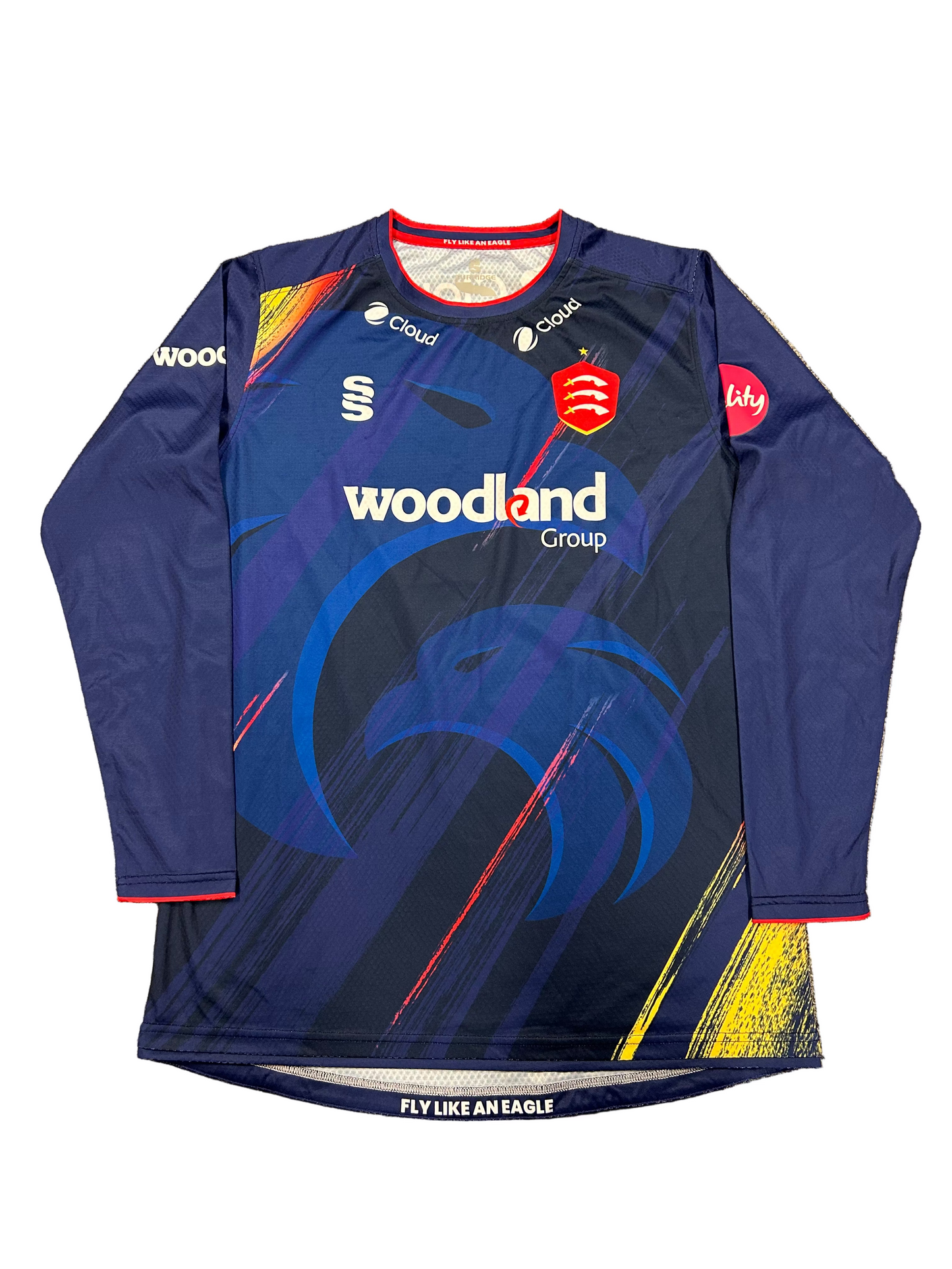 Ben Allison Essex 2023 T20 Match Worn LS Playing Shirt