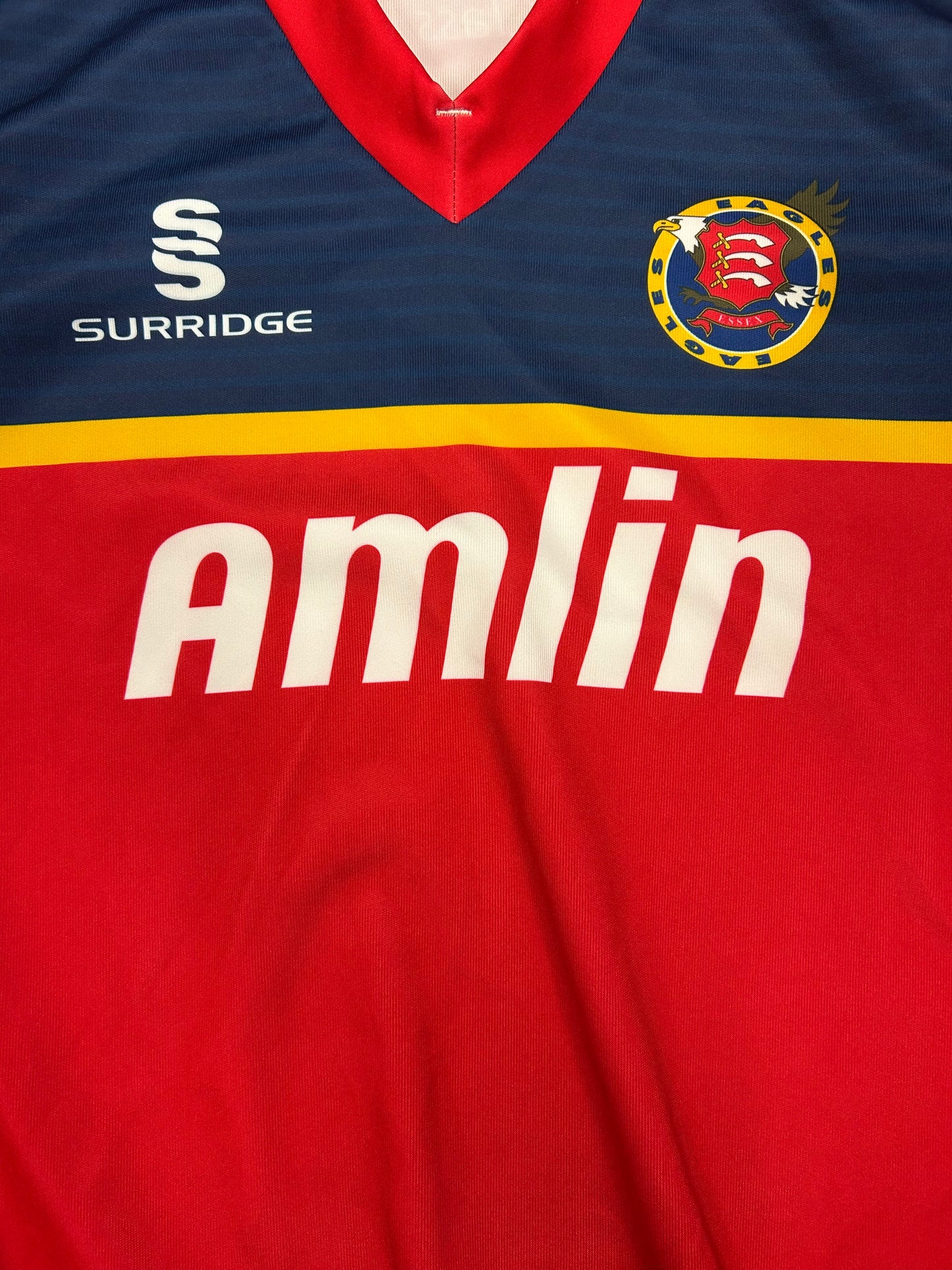 Aaron Beard Essex Eagles Match Issue Playing Pullover