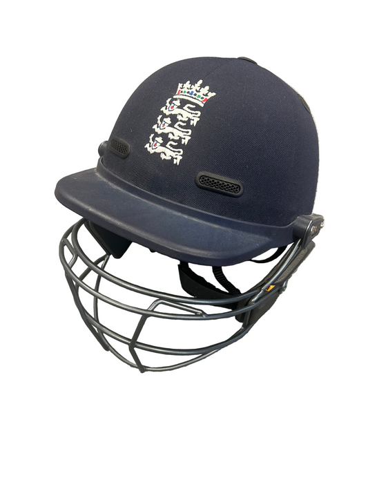 England Masuri Elite Titanium Match Used Cricket Helmet