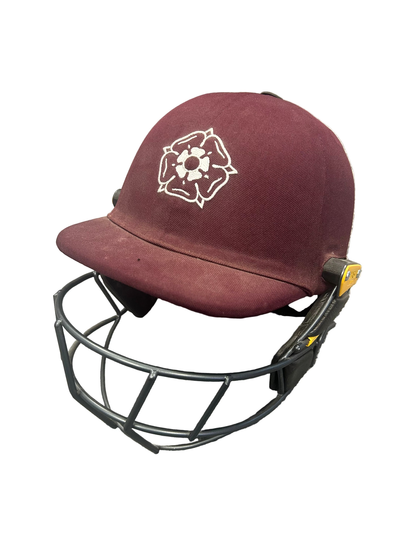 Northamptonshire Masuri T-Line Titanium Match Used Cricket Helmet