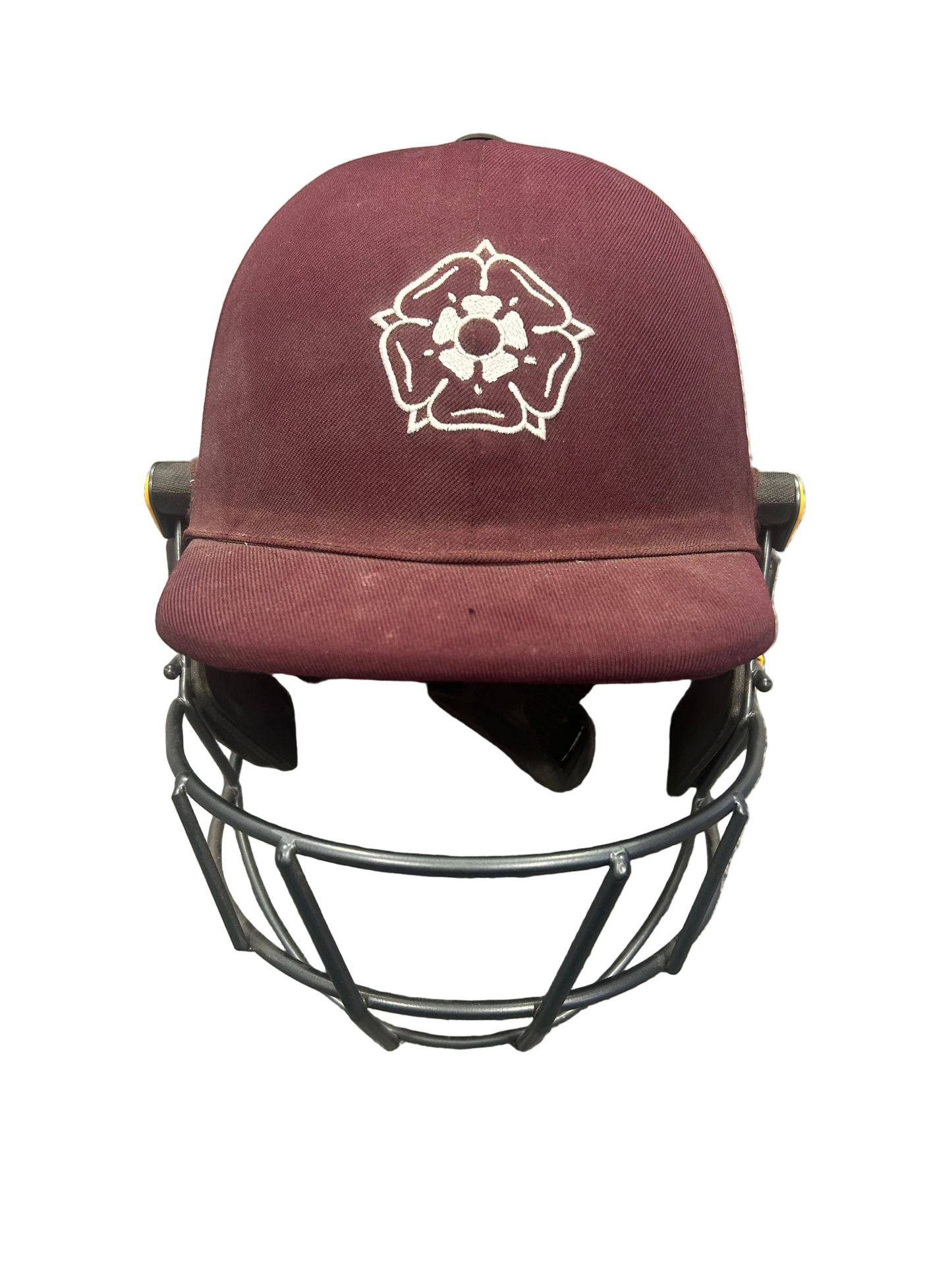 Northamptonshire Masuri T-Line Titanium Match Used Cricket Helmet