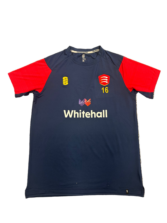 Sam Cook Essex 2023 Player Issue SS Training T-Shirt