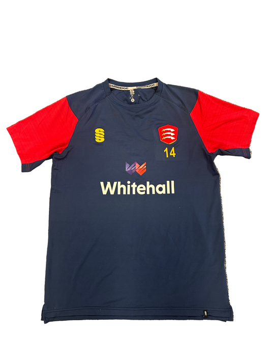 Aaron Beard Essex 2023 Player Issue SS Training T-Shirt