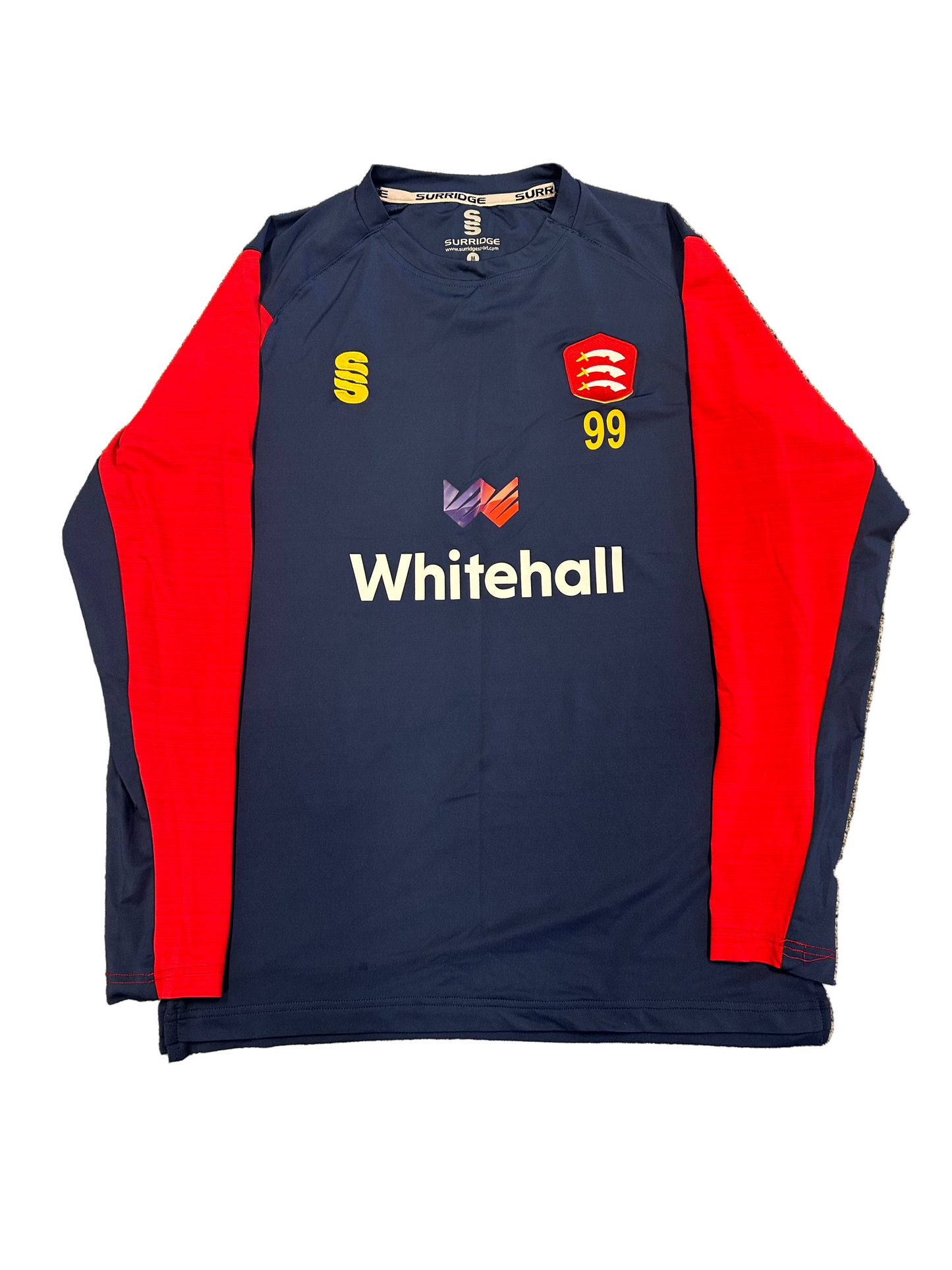 Luc Benkenstein Essex 2023 Player Issue LS Training T-Shirt