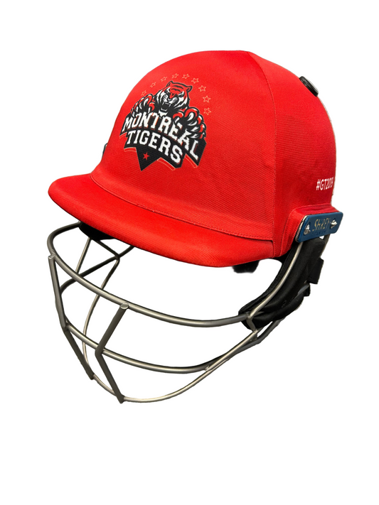 Montreal Tigers GT20 Shrey Masterclass Air 2.0 Titanium Match Used Cricket Helmet