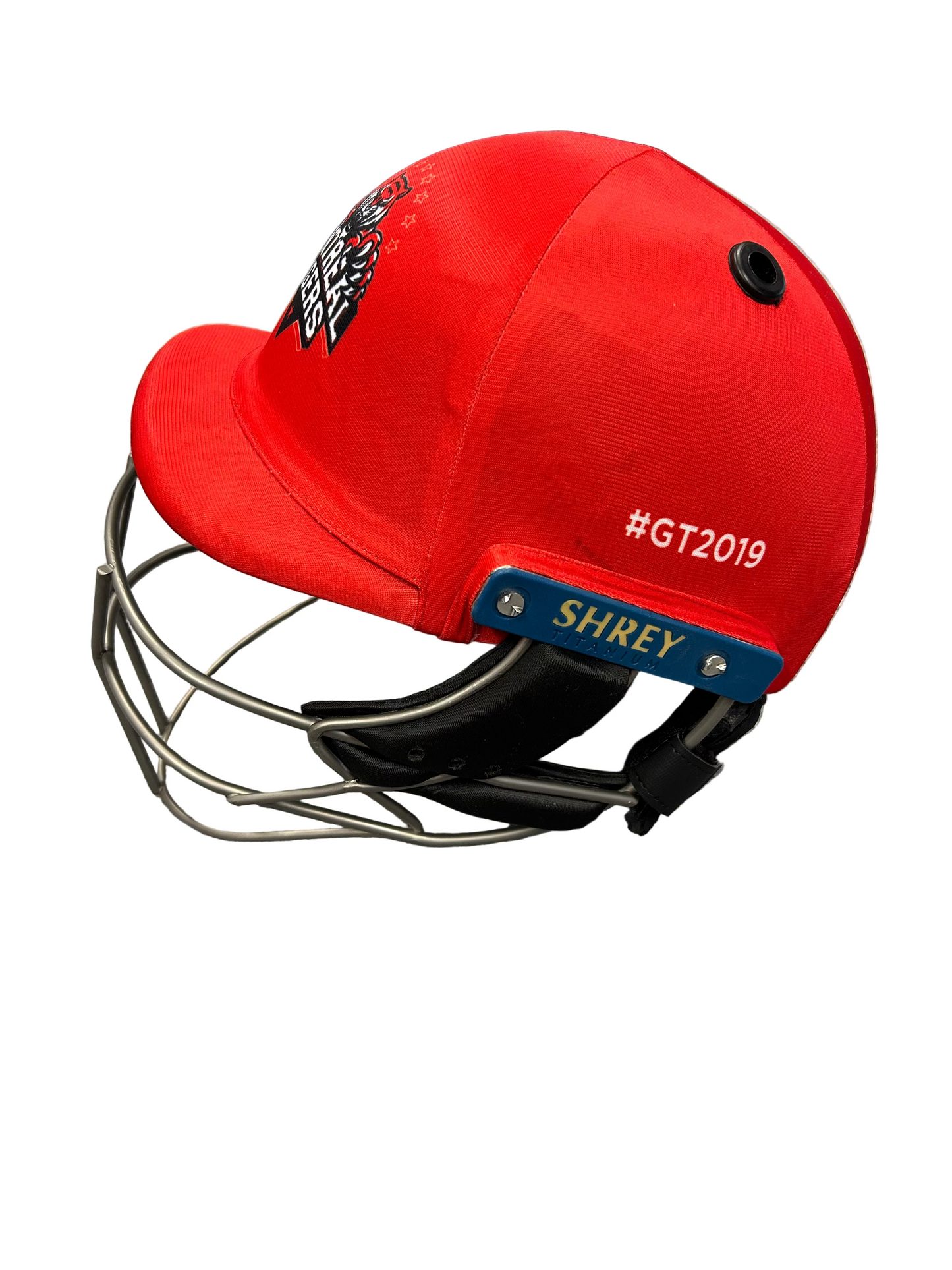 Montreal Tigers GT20 Shrey Masterclass Air 2.0 Titanium Match Used Cricket Helmet