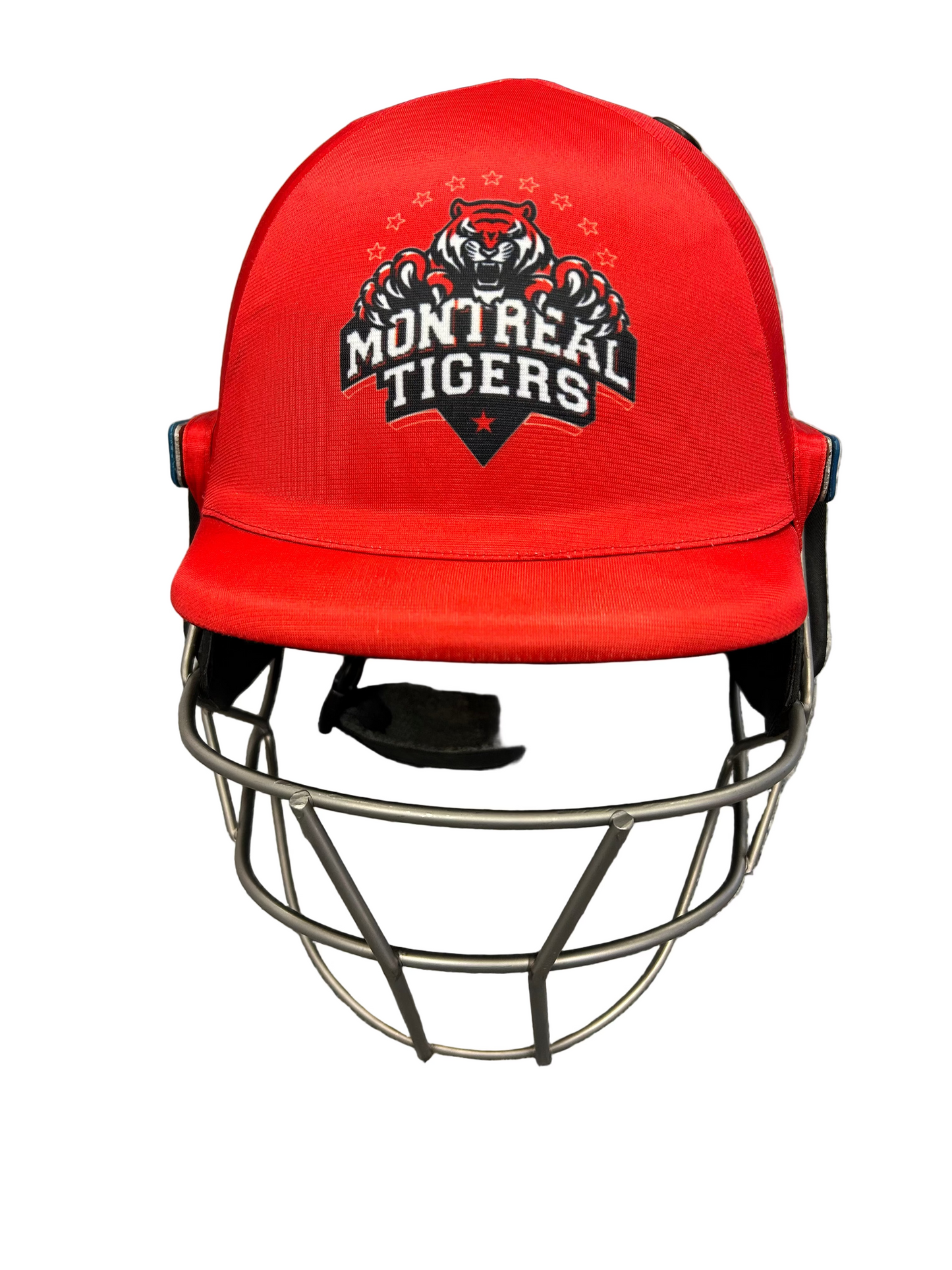 Montreal Tigers GT20 Shrey Masterclass Air 2.0 Titanium Match Used Cricket Helmet