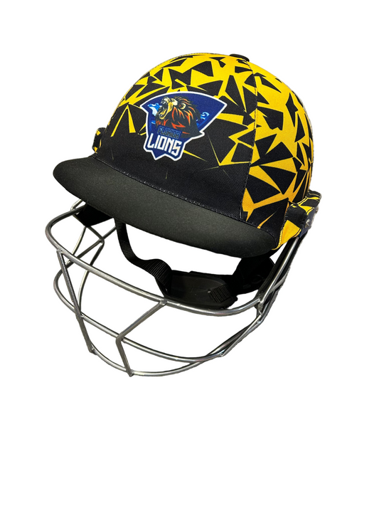 Florida Lions 2025 Max60 HR Sports Titanium Match Used Cricket Helmet