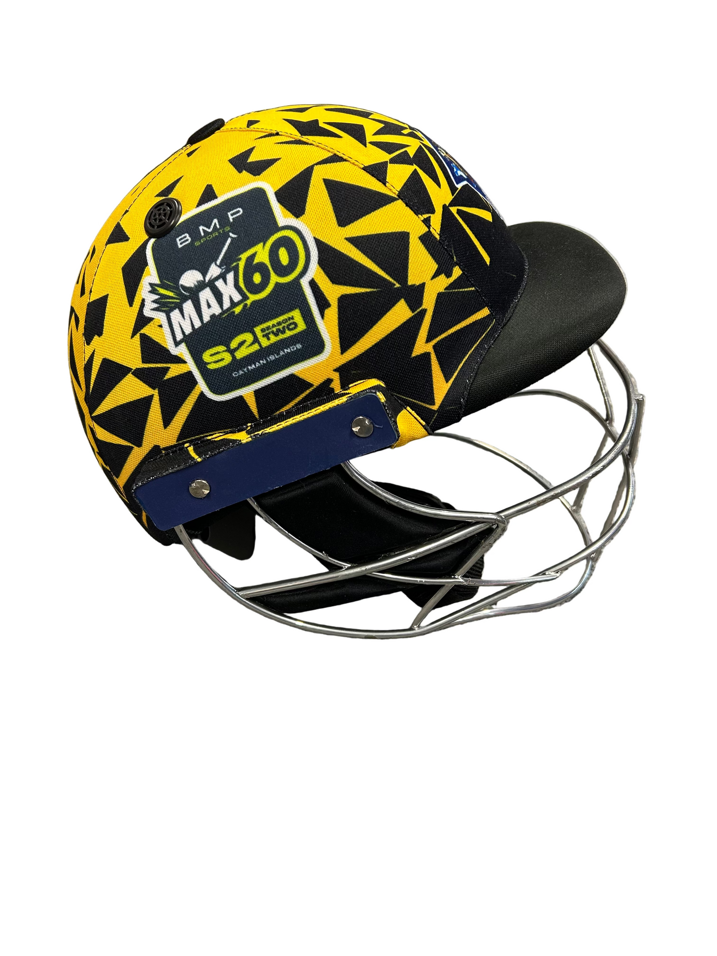 Florida Lions 2025 Max60 HR Sports Titanium Match Used Cricket Helmet