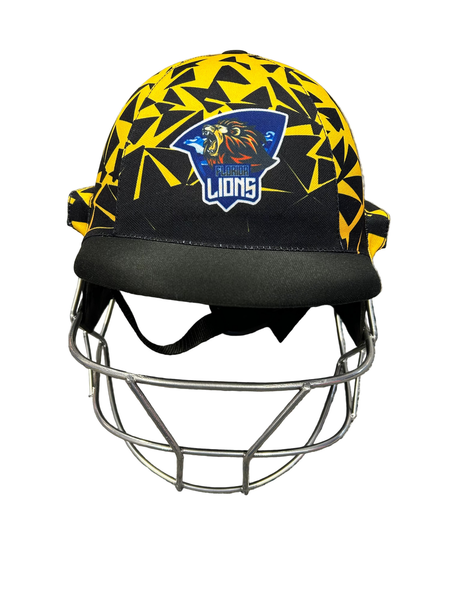 Florida Lions 2025 Max60 HR Sports Titanium Match Used Cricket Helmet