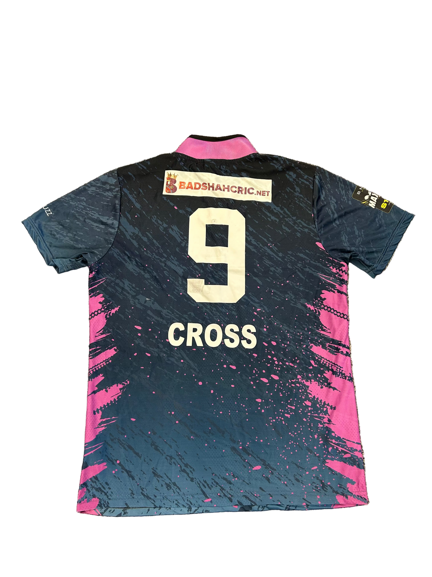 Matthew Cross Boca Raton Trailblazers 2024 MAX60 Match Worn SS Playing Shirt