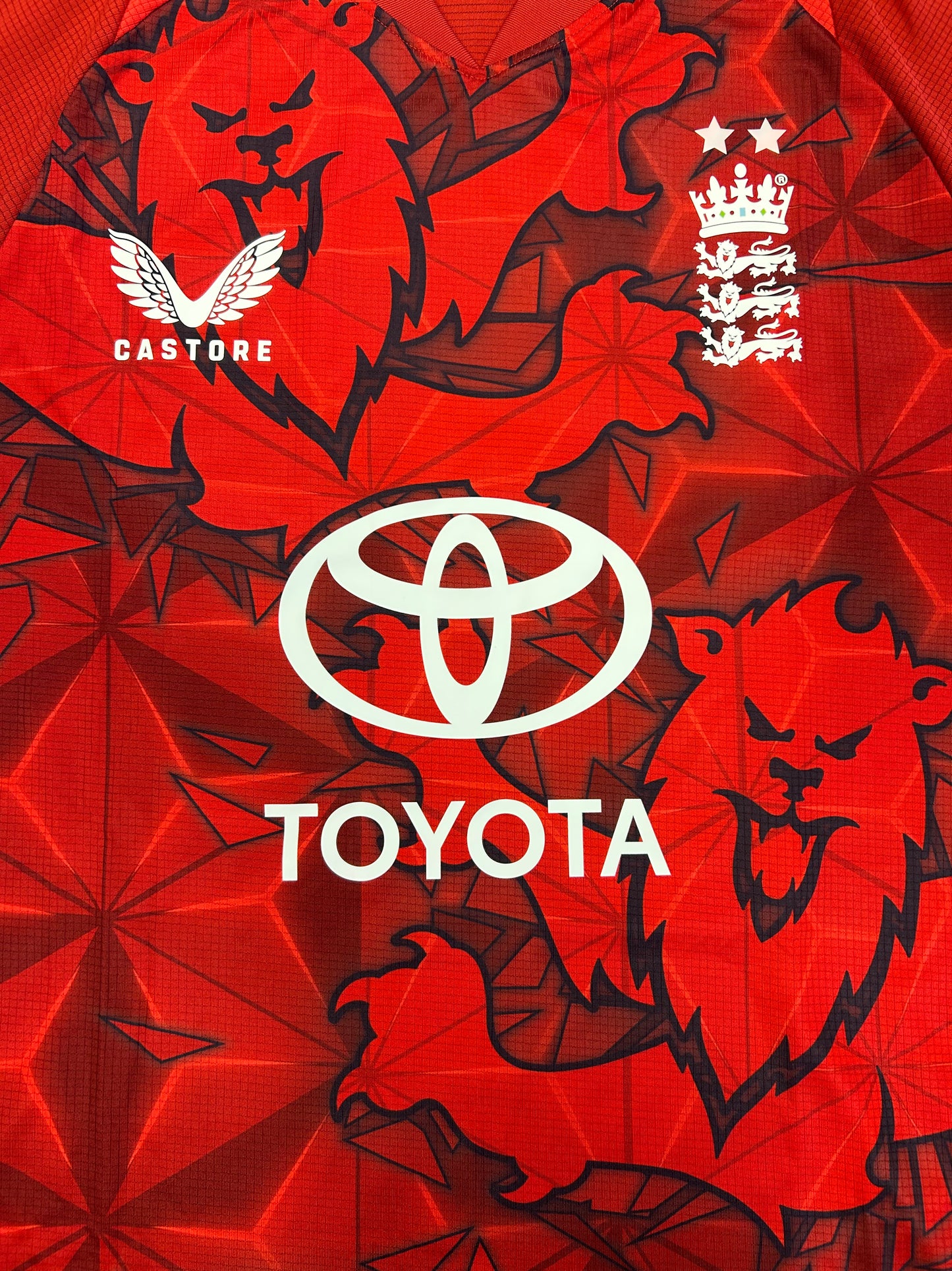 Jacob Bethell England 2025 T20 Match Worn SS Playing Shirt