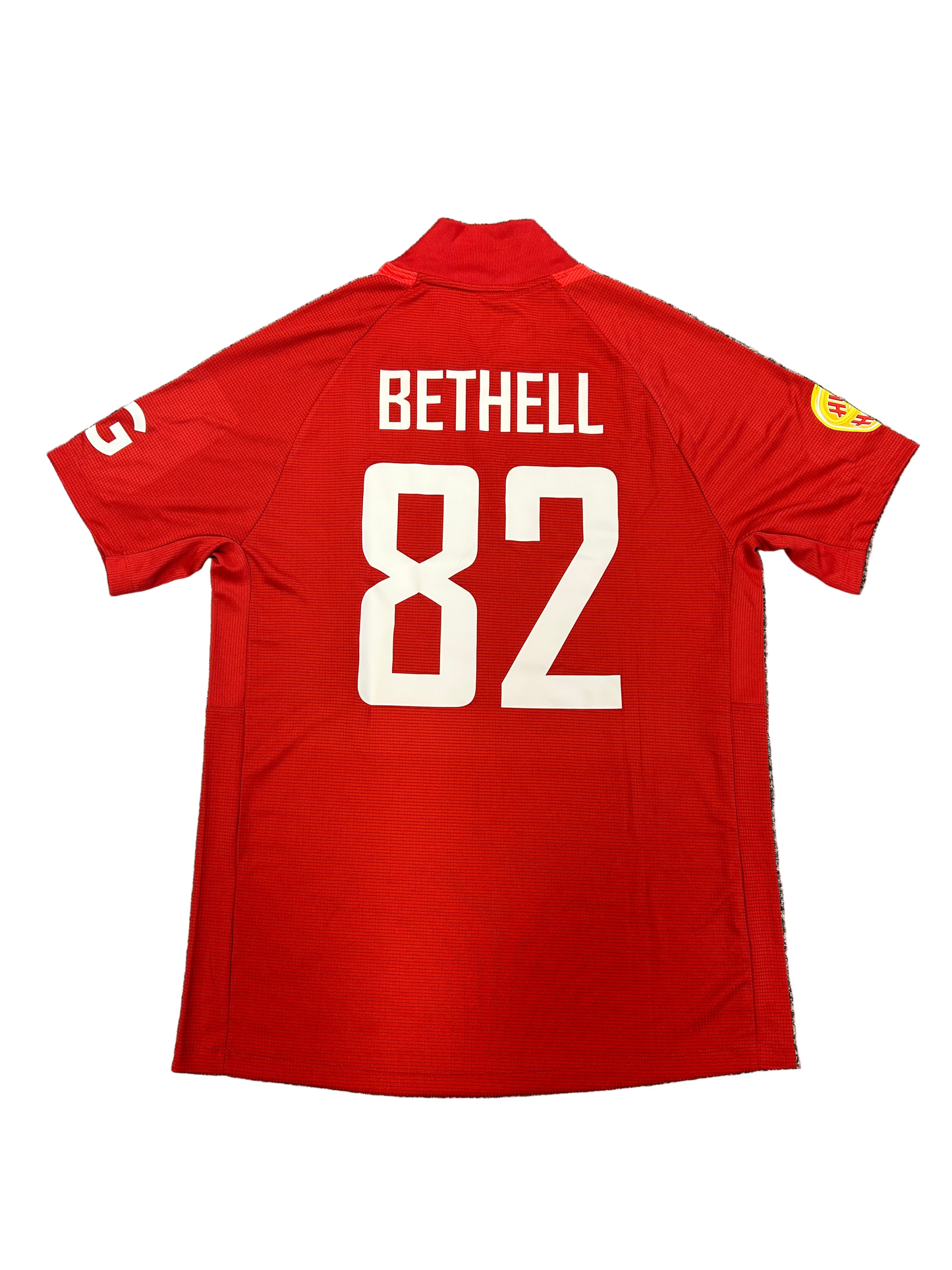 Jacob Bethell England 2025 T20 Match Worn SS Playing Shirt