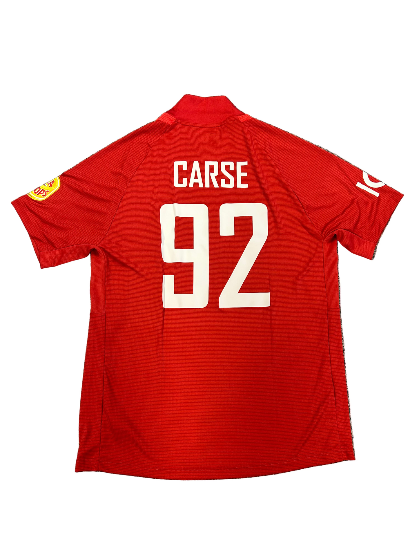 Brydon Carse England 2025 T20 Match Worn SS Playing Shirt