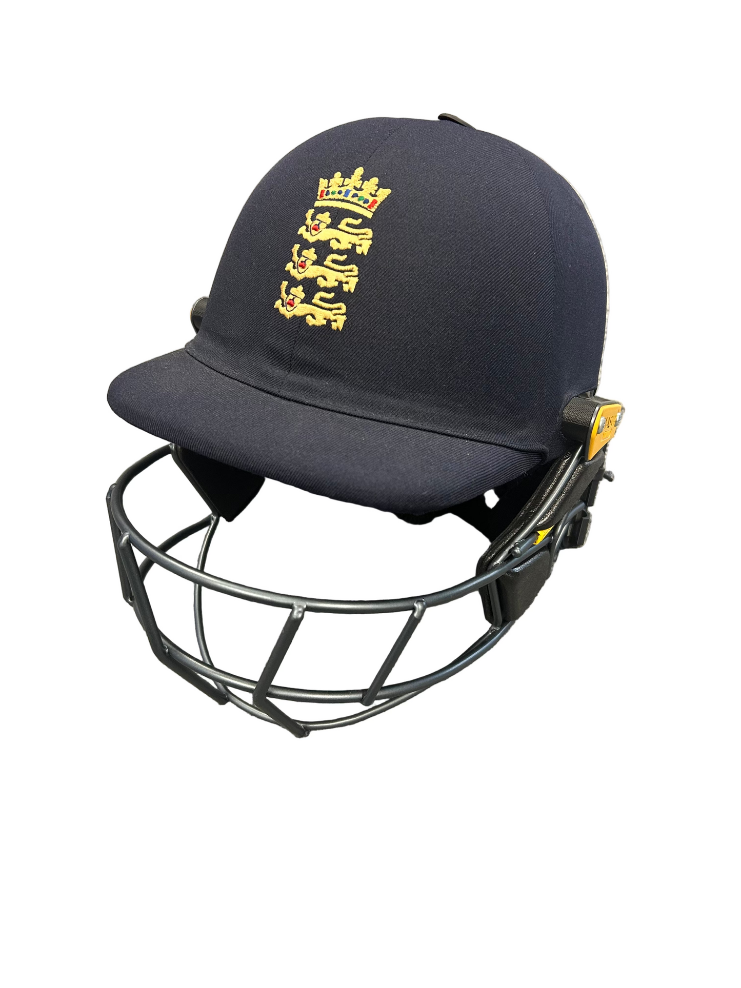 England U19s Masuri T-Line Titanium Match Used Cricket Helmet