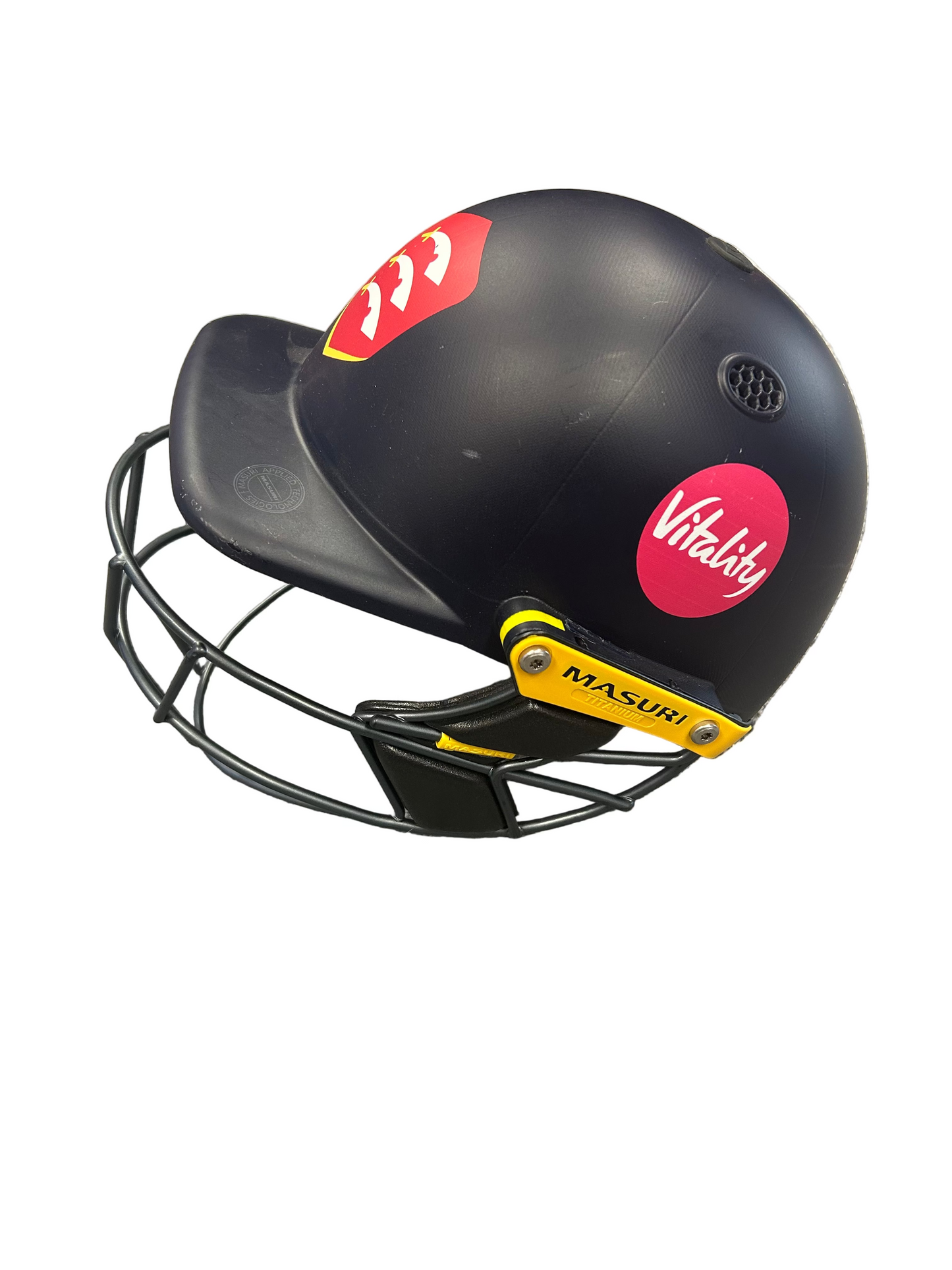 Essex Masuri T-Line Titanium Trufit Match Used Cricket Helmet