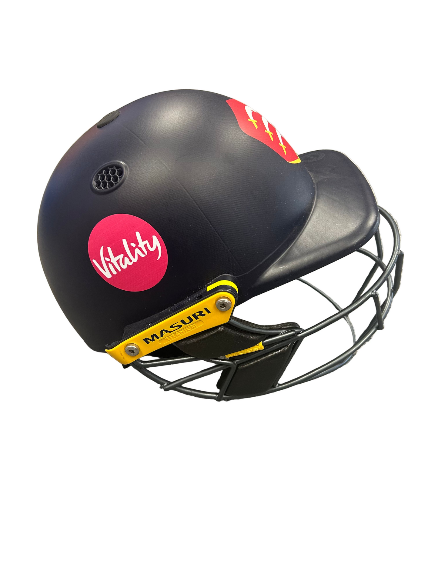 Essex Masuri T-Line Titanium Trufit Match Used Cricket Helmet