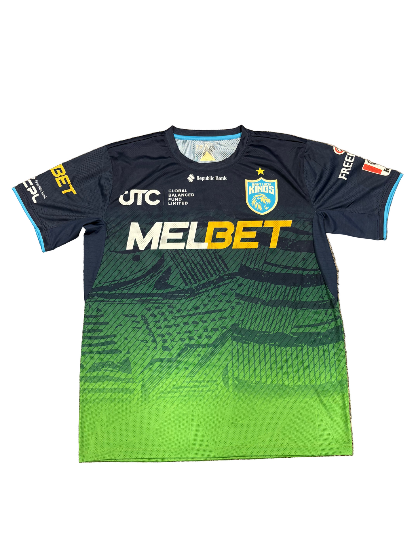 St Lucia Kings 2025 CPL Player Issue SS Training T-Shirt