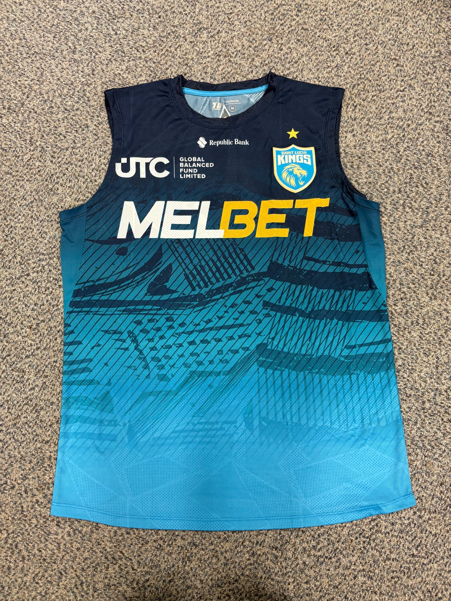 St Lucia Kings 2025 CPL Player Issue Training Vest