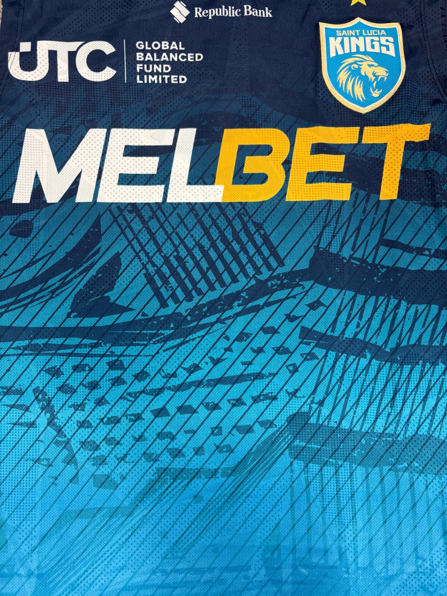 St Lucia Kings 2025 CPL Player Issue Training Vest