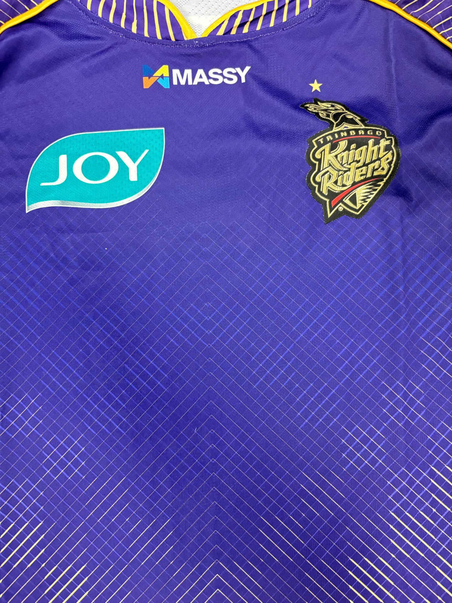 Trinbago Knight Riders CPL Player Issue SS Training T-Shirt