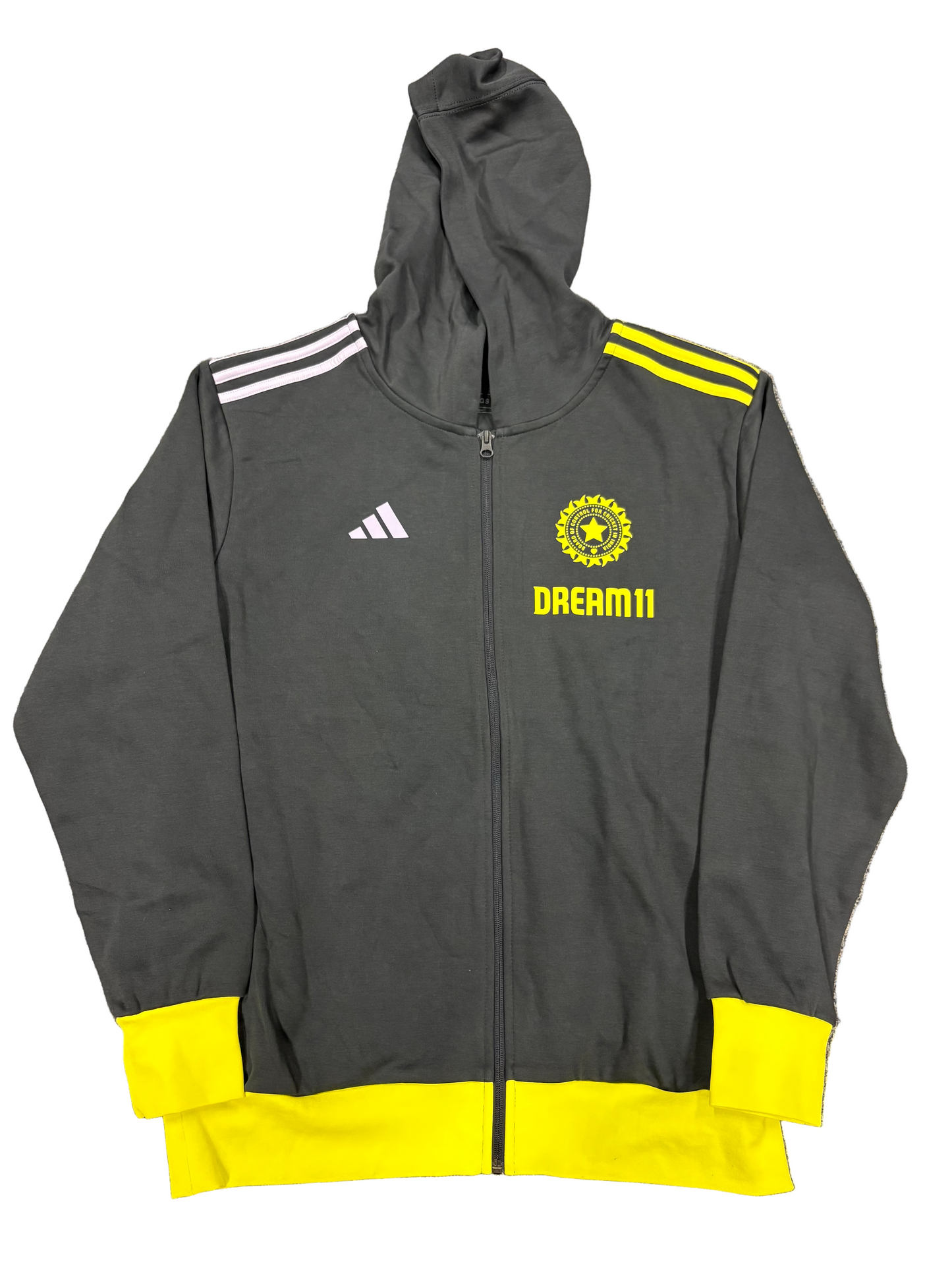 India 2025 Player Issue Full Zip Training Hoodie | Official BCCI Teamwear