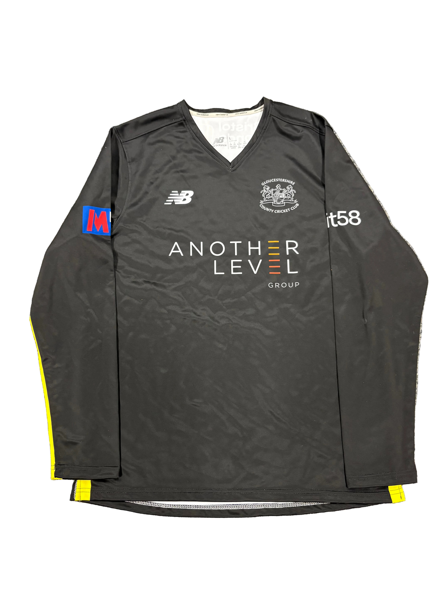 Ben Charlesworth Gloucestershire 2024 MB50 Match Worn LS Playing Jumper