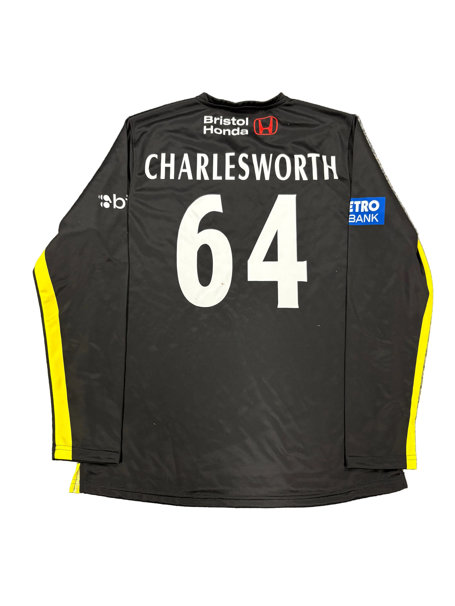Ben Charlesworth Gloucestershire 2024 MB50 Match Worn LS Playing Jumper