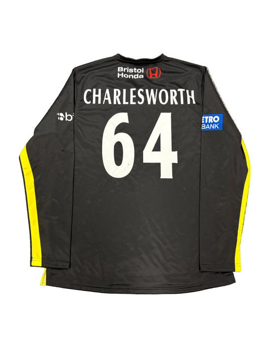 Ben Charlesworth Gloucestershire 2024 MB50 Match Worn LS Playing Jumper