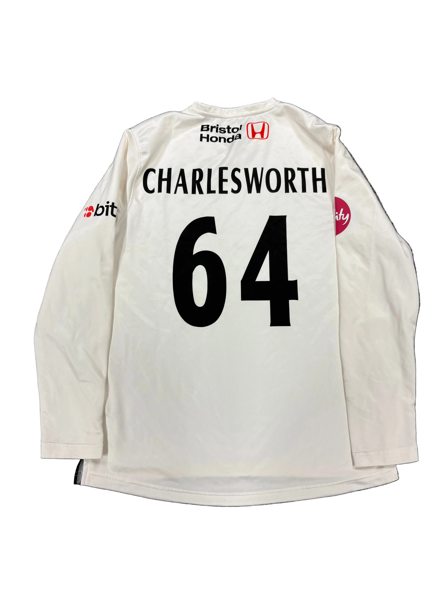 Ben Charlesworth Gloucestershire 2024 County Championship Match Worn LS Playing Jumper