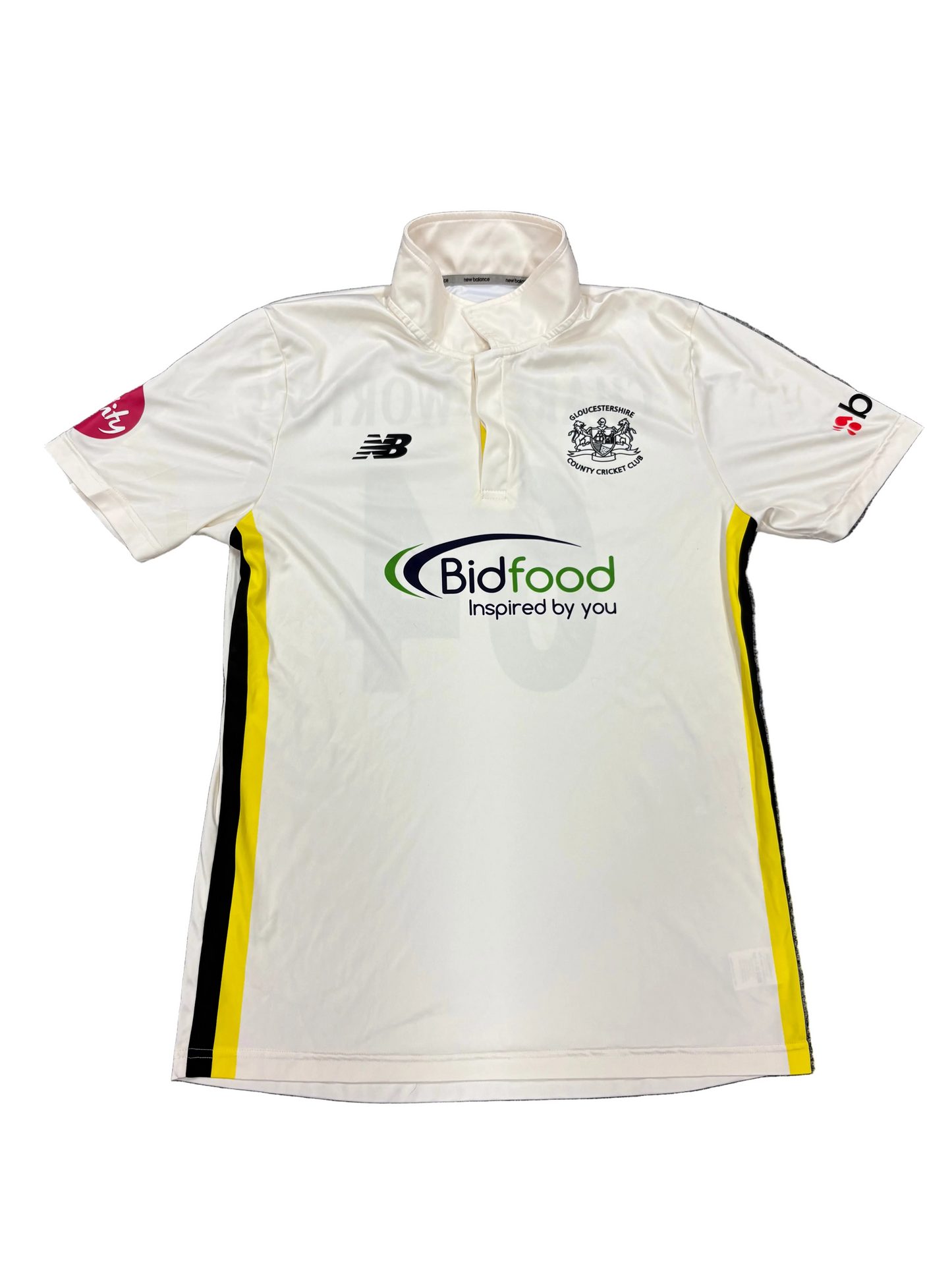 Ben Charlesworth Gloucestershire 2024 County Championship Match Worn SS Playing Shirt