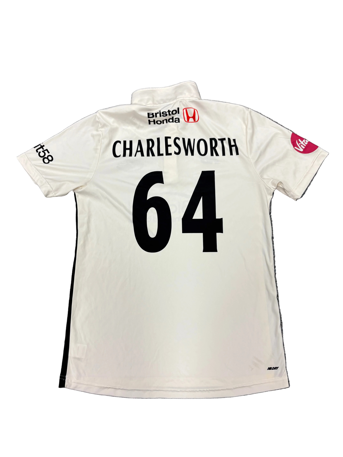 Ben Charlesworth Gloucestershire 2024 County Championship Match Worn SS Playing Shirt