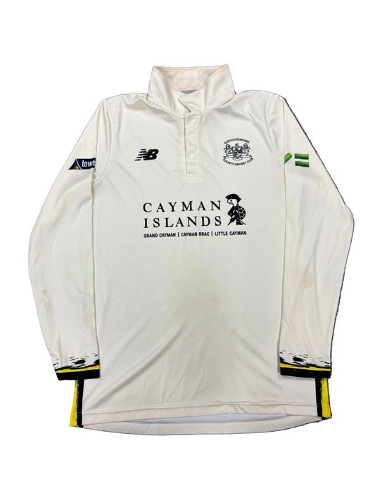 Gloucestershire 2023 County Championship Match Issue LS Playing Shirt