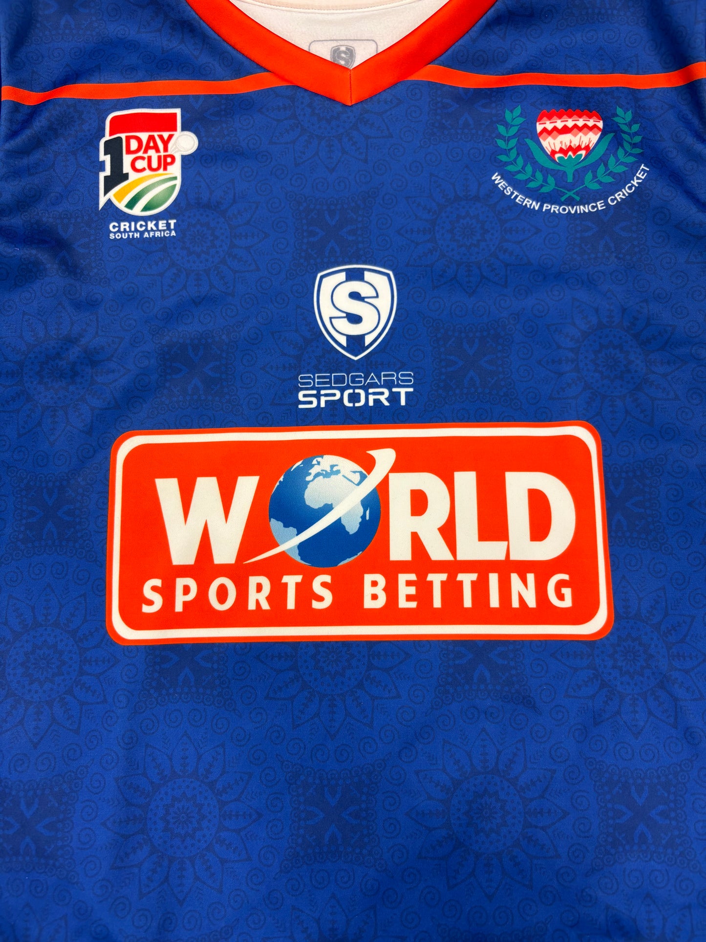 George Linde Western Province 1DC Match Worn Playing Pullover