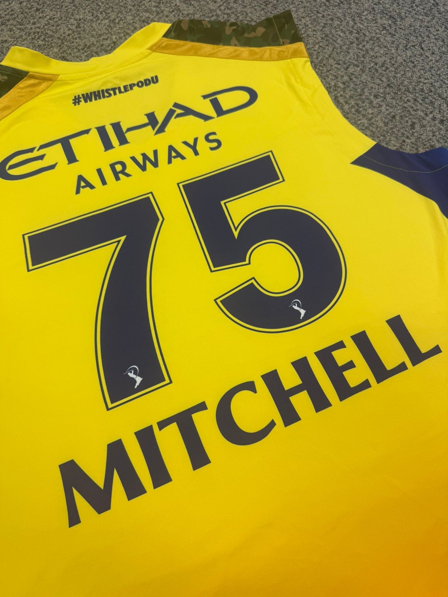 Daryl Mitchell Chennai Super Kings 2024 IPL Match Worn Playing Pullover