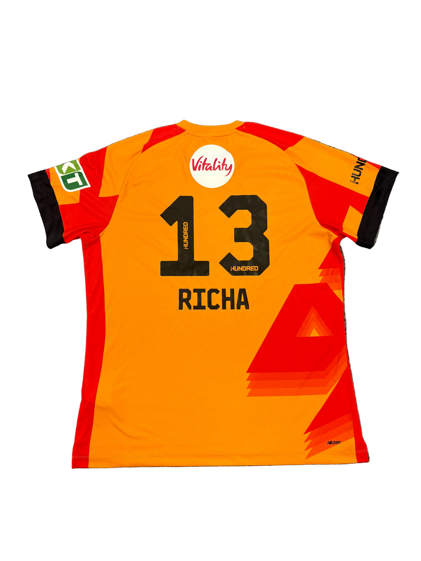 Richa Ghosh Birmingham Phoenix 2024 Hundred Match Worn SS Playing Shirt