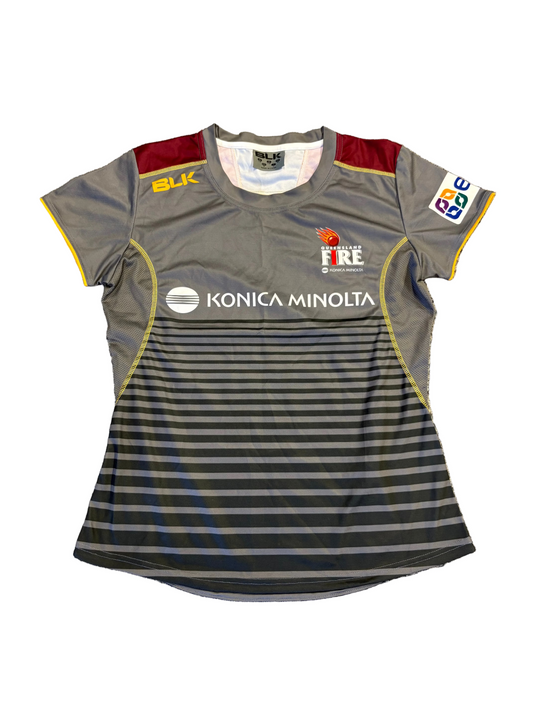 Queensland Fire Ladies Player Issue SS Training T-Shirt