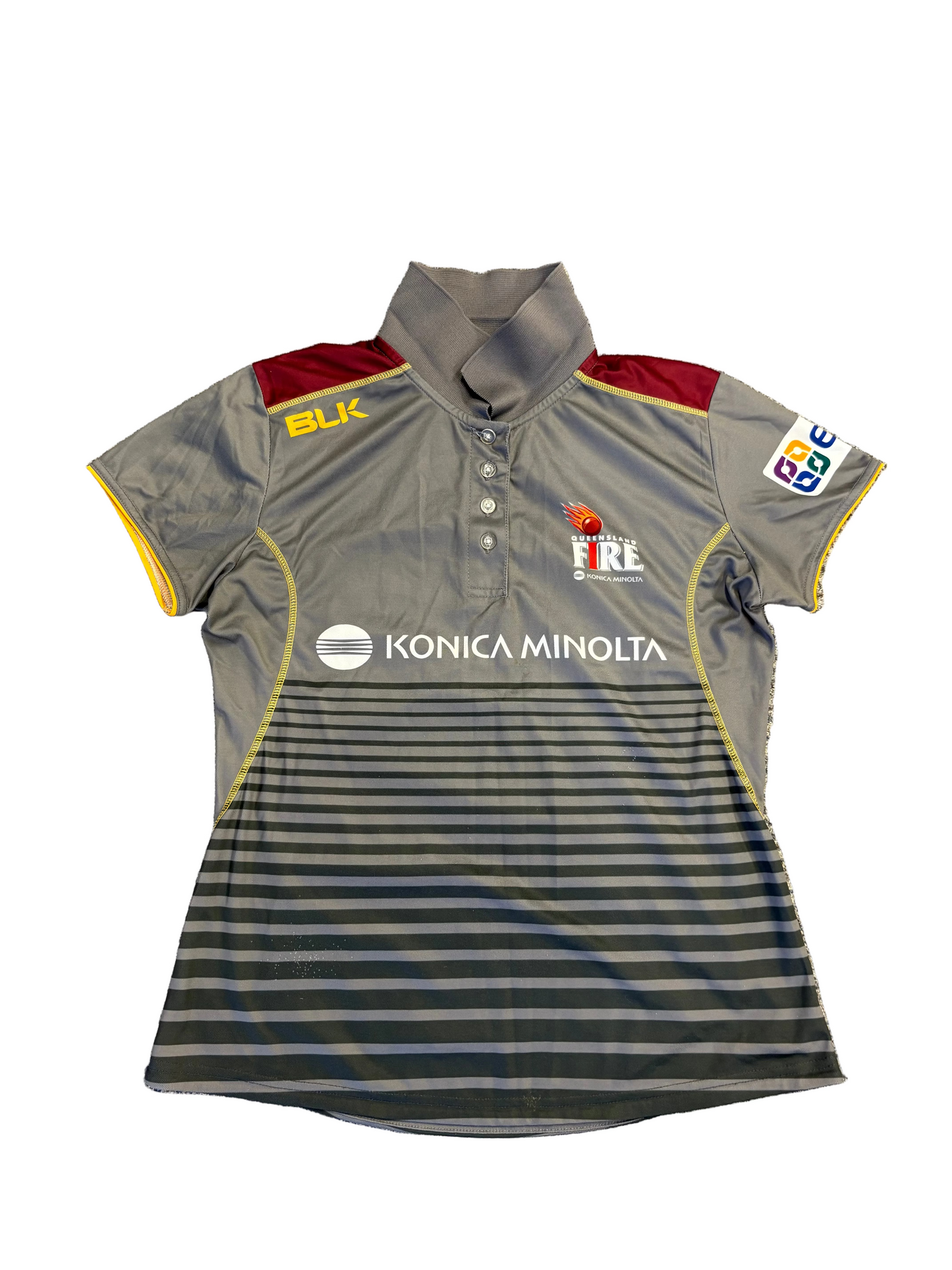 Queensland Fire Ladies Player Issue SS Training Polo